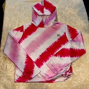RBX Pink and White Tie-Dye Sweatshirt